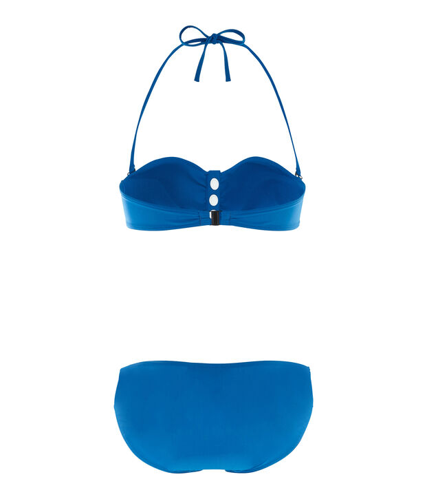 Traje de ba&ntilde;o 2 piezas para mujer azul
