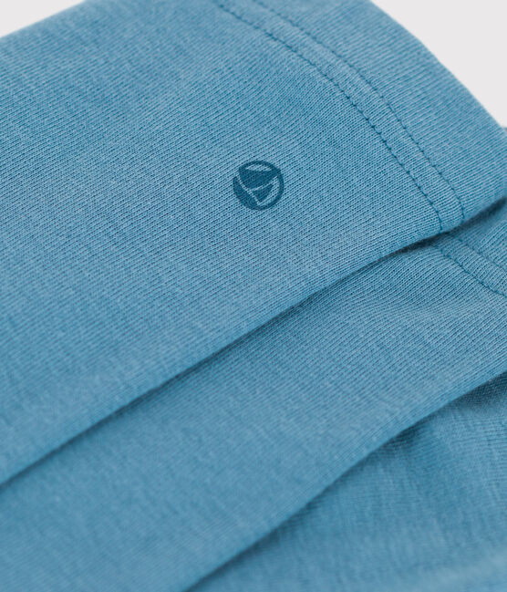 Leggings de algodón para bebé azul POLOCHON