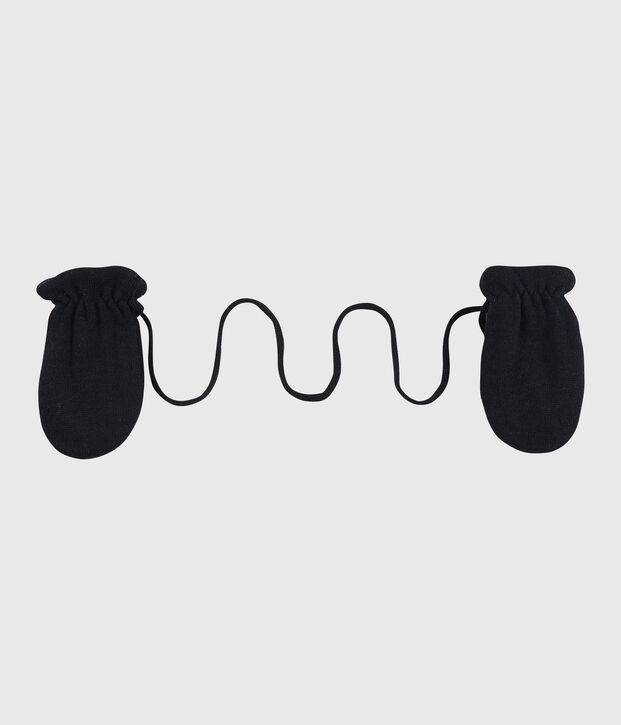 Manoplas para beb&eacute; con forro de microfibra polar SMOKING
