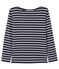 Camiseta unisex a rayas azul SMOKING/beige COQUILLE