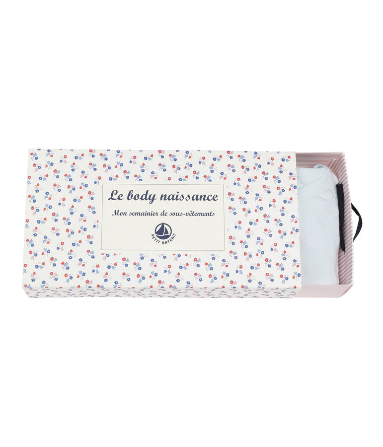 Lote de 5 bodis de nacimiento para beb&eacute; ni&ntilde;a multicolor