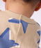 Sudadera de algod&oacute;n con estampado de corazones para beb&eacute; beige/multicolor