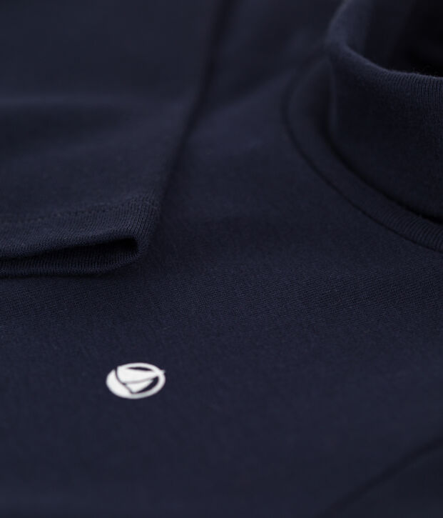 Prenda de cuello cisne de algod&oacute;n de ni&ntilde;a/ni&ntilde;o SMOKING