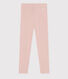 Leggings de punto y elastano para niña