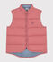 Chaqueta acolchada infantil sin mangas rosa ROSEWOOD