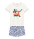 Pijama corto de punto para niño