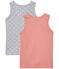Lote de 2 camisetas sin mangas para niño blanco LOT