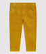 Pantalón de terciopelo de bebé.