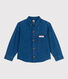 Camisa vaquera infantil lisa