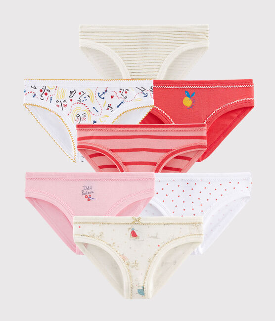 Juego sorpresa de 7 braguitas para niña pequeña variante 1