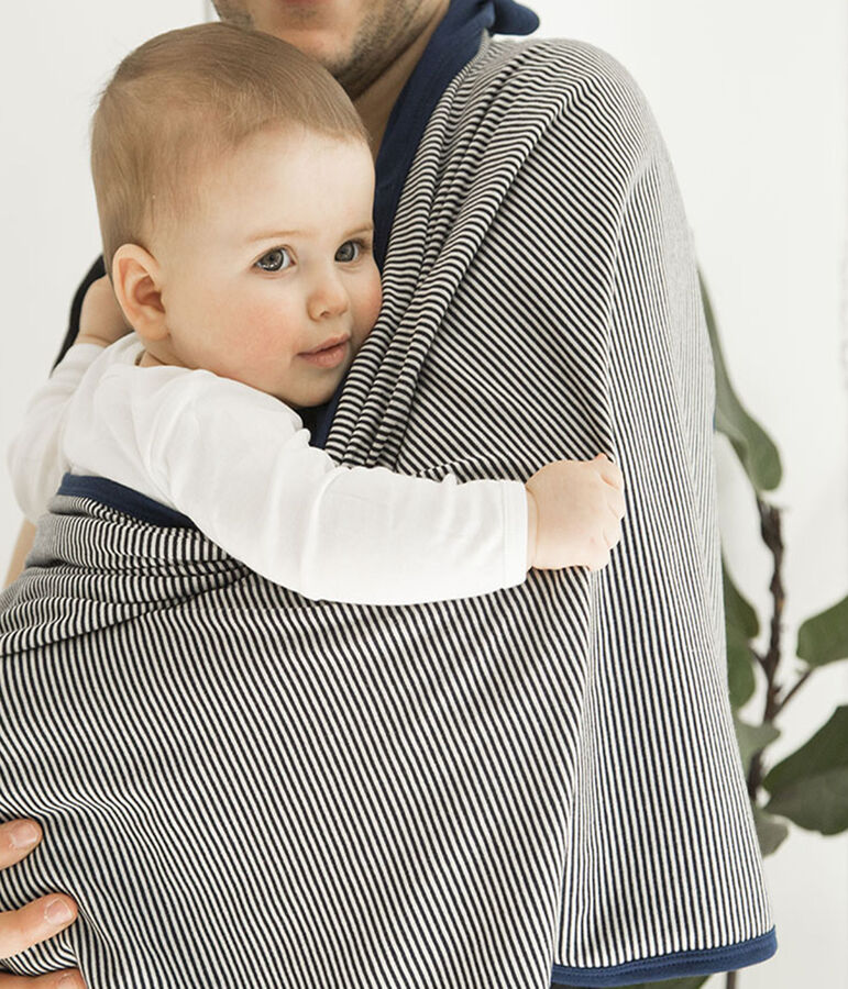 Manta antiondas azul/blanco