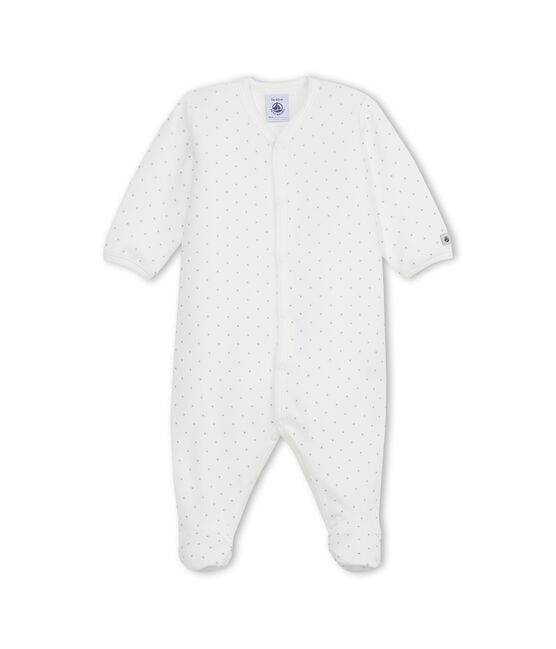 Pijama estampado en terciopelo para bebé unisex