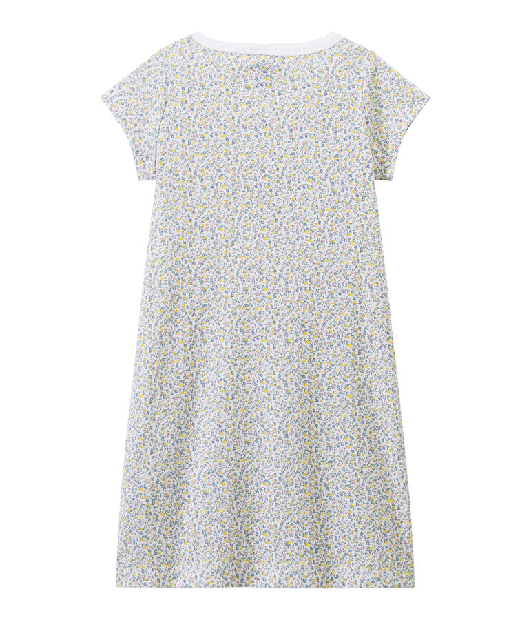 Camis&oacute;n estampado para ni&ntilde;a blanco ECUME/blanco MULTICO