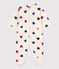 Sobrepijama de tejido polar para bebé blanco AVALANCHE/ MULTICO