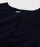 Camiseta LA BOXY de algodón de mujer azul SMOKING