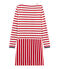 Vestido manga larga para mujer rojo TERKUIT/blanco MARSHMALLOW