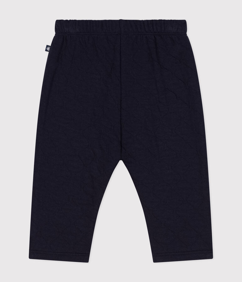 Pantal&oacute;n de t&uacute;bico acolchado para beb&eacute; azul