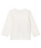 Camiseta de manga larga para bebé niño blanco MARSHMALLOW CN