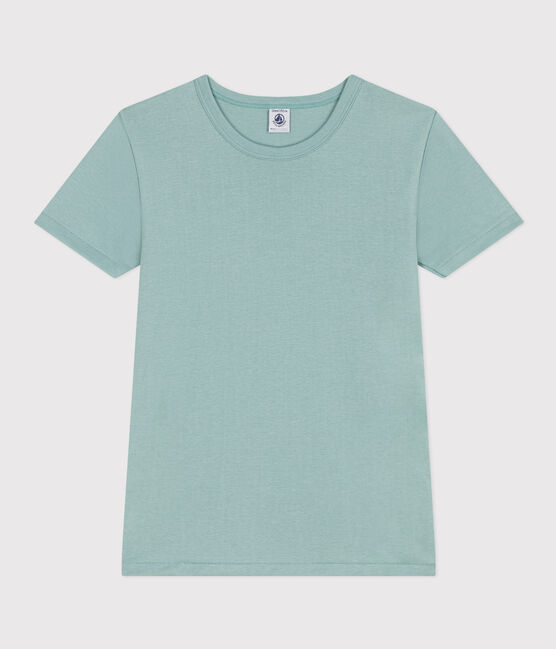 Camiseta de manga corta de algodón verde PAUL