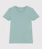 Camiseta de manga corta de algodón verde PAUL