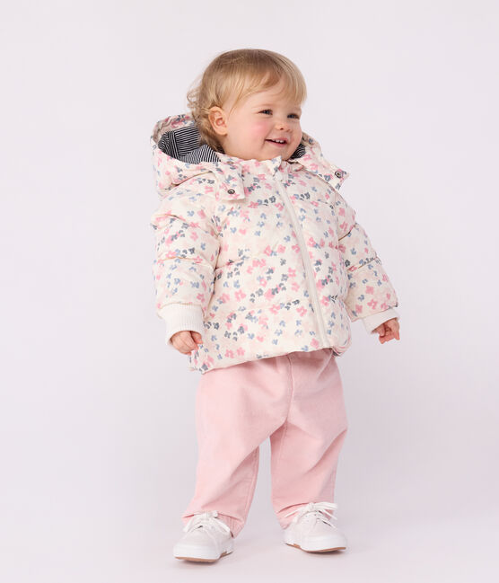 Plumífero estampado para bebé MILK/ MULTICO