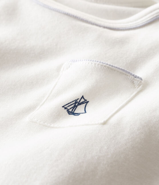 Tee shirt manches courtes bébé garçon blanco MARSHMALLOW CN