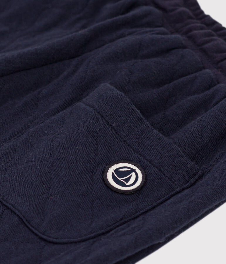 Pantal&oacute;n de t&uacute;bico acolchado de ni&ntilde;a / ni&ntilde;o azul