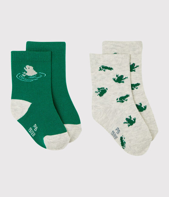 Lote de 2 pares de calcetines bebé niño variante 1