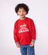 Sudadera infantil de algodón con estampado