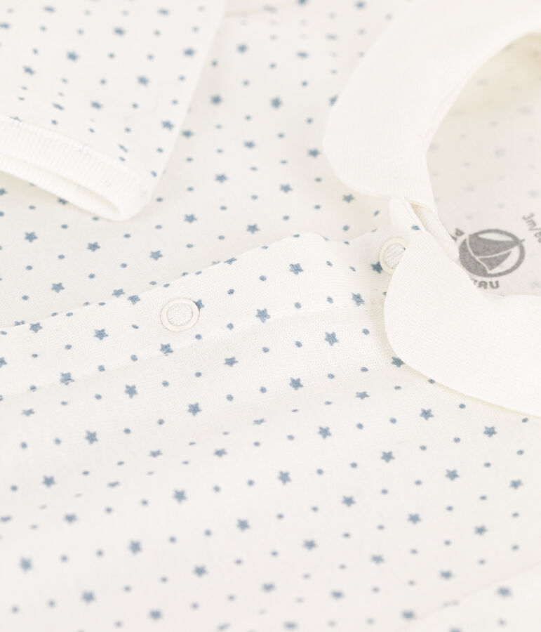 Pelele de algod&oacute;n con estrellas MARSHMALLOW/ ENNEIGE