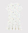 Camisón para niña pequeña con diadema blanco MARSHMALLOW/blanco MULTICO