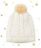 Gorrito para niña beige COQUILLE/amarillo DORE