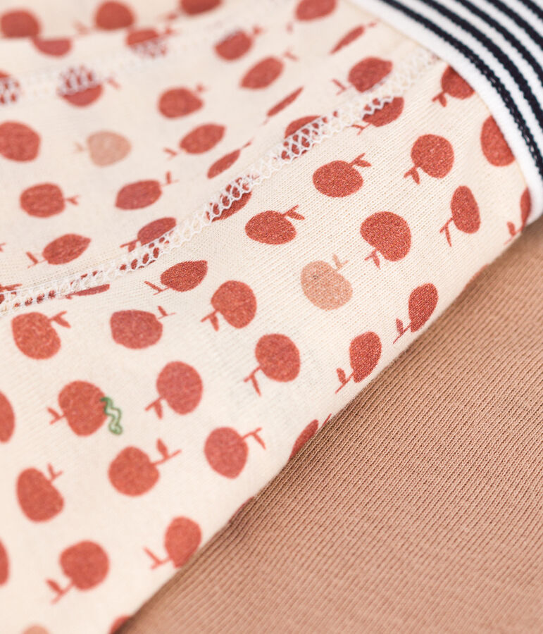 Juego de 2 b&oacute;xers infantiles de algod&oacute;n multicolor