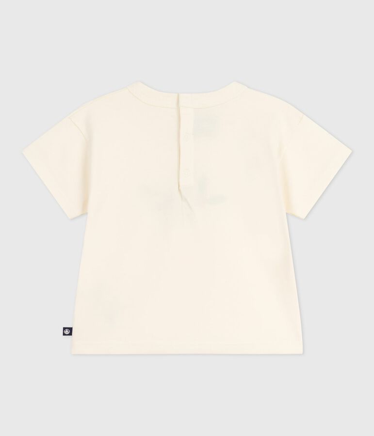 Camiseta de algod&oacute;n de manga larga con estampado de coraz&oacute;n para beb&eacute; MILK/ MULTICO