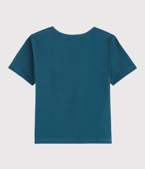 Camiseta serigrafiada para niño azul SHADOW