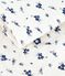 Vestido de algodón de manga larga con estampado de flores para bebé azul MILK/ SOIR