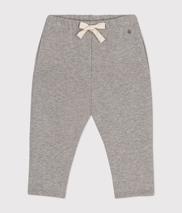 Pantal&oacute;n de mulet&oacute;n de beb&eacute; gris