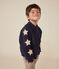 Sudadera de felpa cálida para niño azul SMOKING