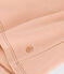 Camiseta LA RECTA de algodón con cuello de pico para mujer beige VINTAGE