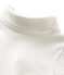 Body liso unisex de manga larga para bebé blanco Lait