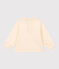 Blusa de manga larga de gasa de algodón para bebé crudo AVALANCHE