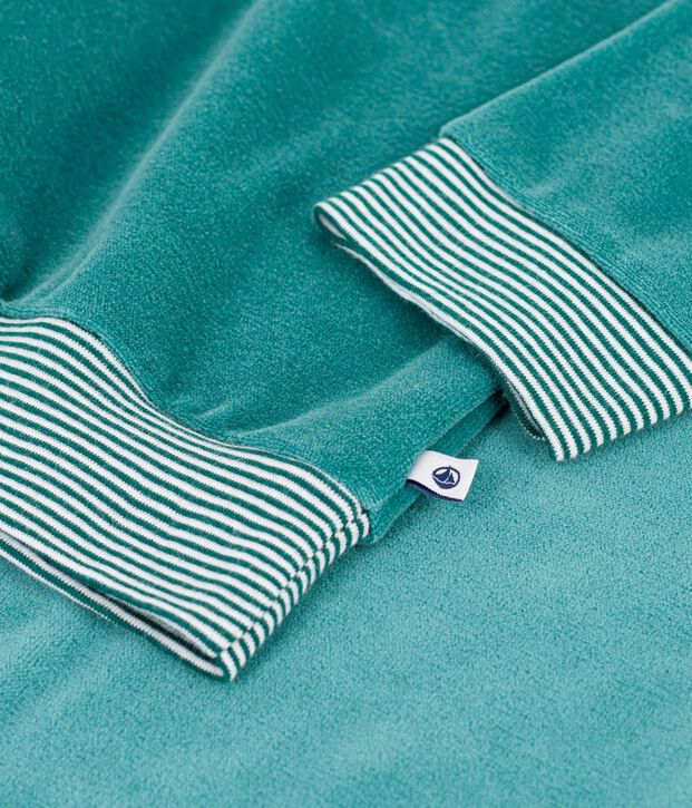 Pijama infantil de terciopelo liso NEW OLIVIER