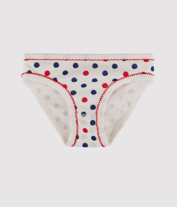 Braguita para ni&ntilde;a blanco/azul/multicolor