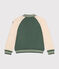 Chaqueta teddy de felpa para niño verde CROCO/ AVALANCHE