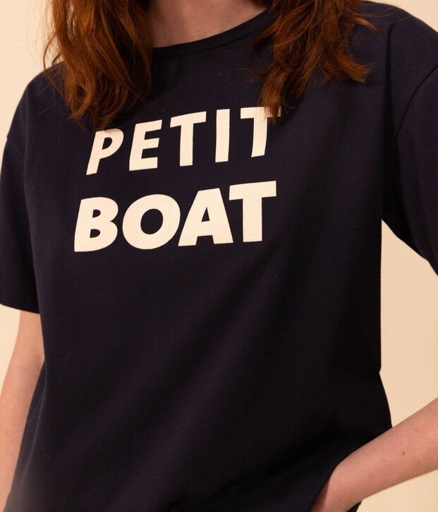 Camiseta LE BOXY de algod&oacute;n para mujer SMOKING