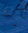 Chaqueta de tejido vaquero de ni&ntilde;o azul