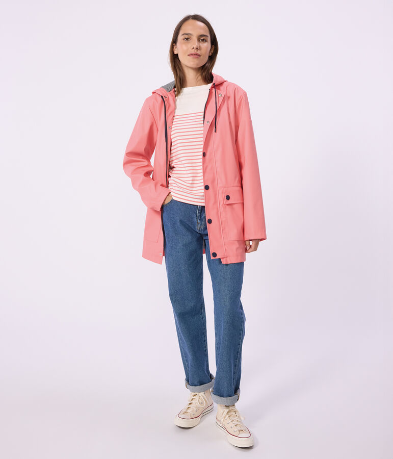 Chubasquero ic&oacute;nico unisex rosa FLAMAND