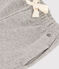 Pantalón de muletón de bebé gris CHATON CHINE