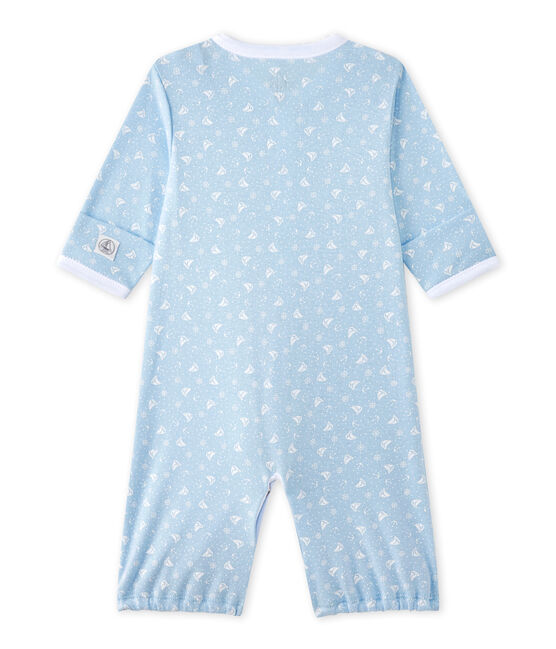 Saco bebé mixto 2 en 1 azul TOUDOU/blanco ECUME