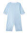 Saco bebé mixto 2 en 1 azul TOUDOU/blanco ECUME